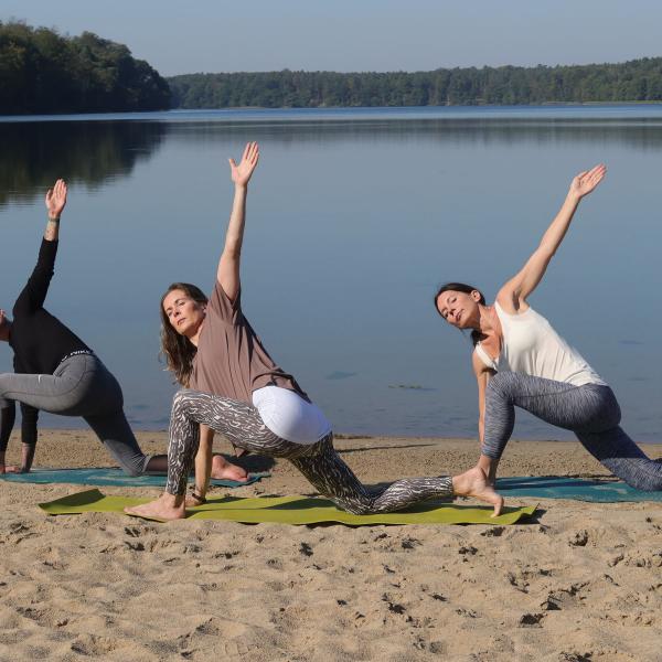 Guten Morgen-Yoga am Wolletzsee