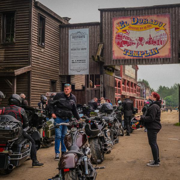 Biker-Treffen El Dorado Templin Westernstadt